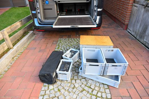 Preview: Heckauszug VW T7 California Ocean - breit