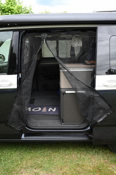 Moskitonetz für T7 California Schiebetür links