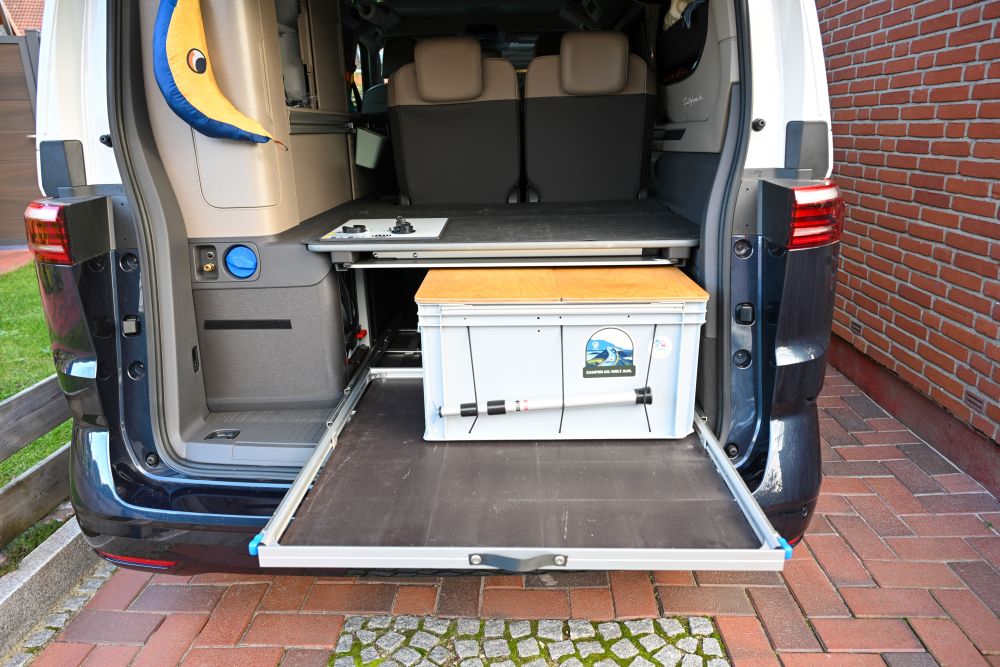Heckauszug VW T7 California Ocean - breit